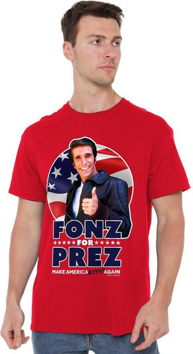 Produktbild Happy Days Fonz for Prez TShirt (3XL)