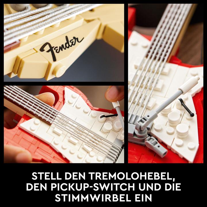 Image du produit LEGO Fender Stratocaster (21329, LEGO Ideas, LEGO difficiles à trouver)