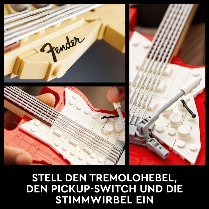 Produktbild LEGO Fender Stratocaster (21329, LEGO Ideas, LEGO Seltene Sets)