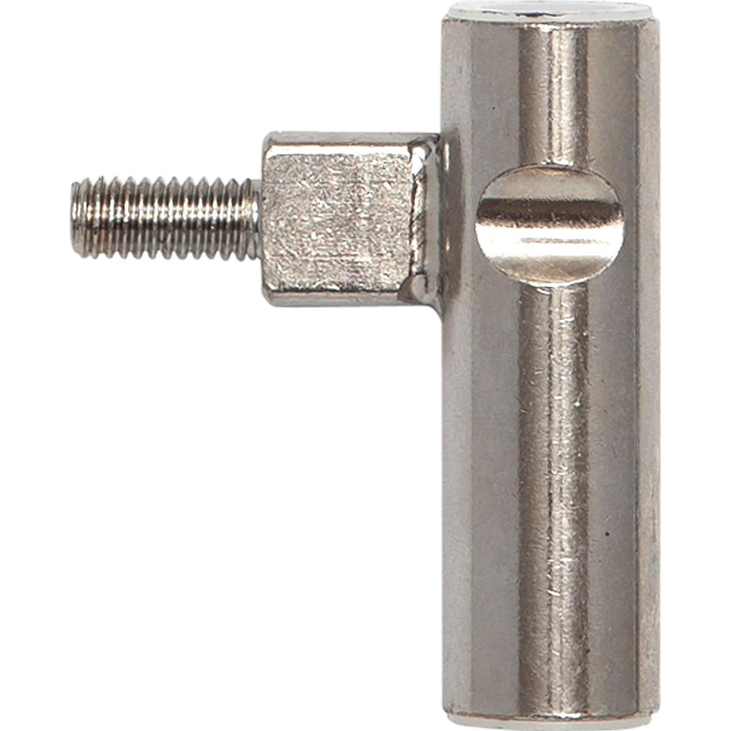 SFS, Türbeschlag + Scharnier, Türband Rahmenteil INCANTO 3-tlg. gekröpft, Bandhöhe 48,5mm,Stahl vernickelt
