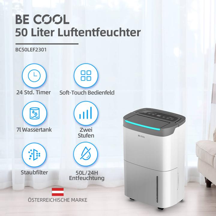Produktbild Be Cool BC50LEF2301 (50 m², 50 l/24h)