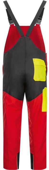 Produktbild Elysee *Speierling* Schnittschutzlatzhose Rot/Schwarz/Gelb (58)