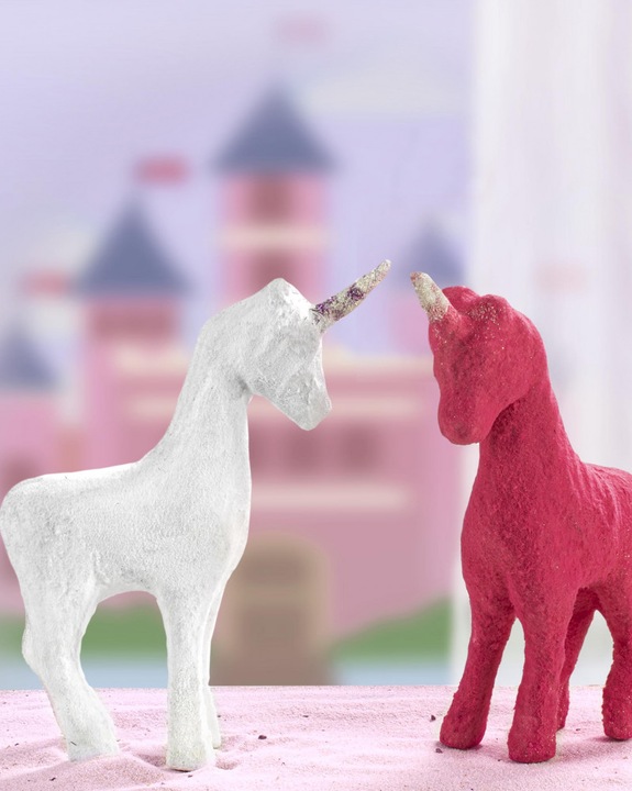 Produktbild Décopatch Papp-Figuren 16 x 6 x 21 cm Einhorn