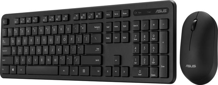 Actual product image ASUS That CW100 wireless and mouse dt. layout is black (DE, Wireless)