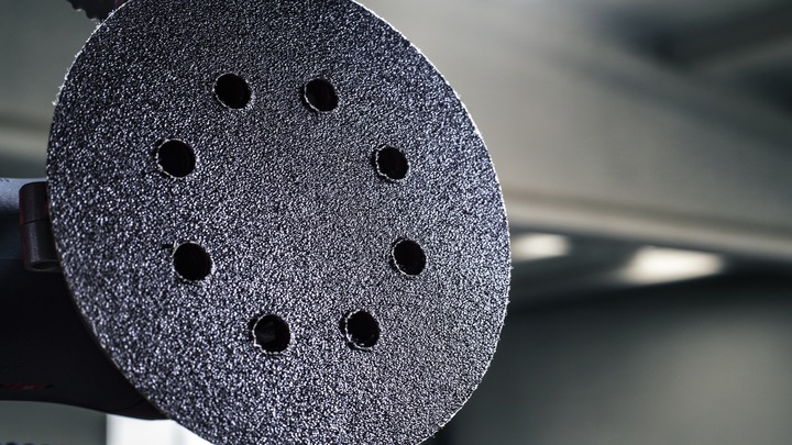 Actual product image Bosch Professional Zubehör PRO F355 sanding sheet, 125 mm, G100 (100)