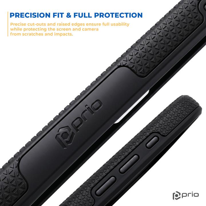 Actual product image prio Protective Cover for iPhone 15 (6.1in) black (Apple iPhone 15)