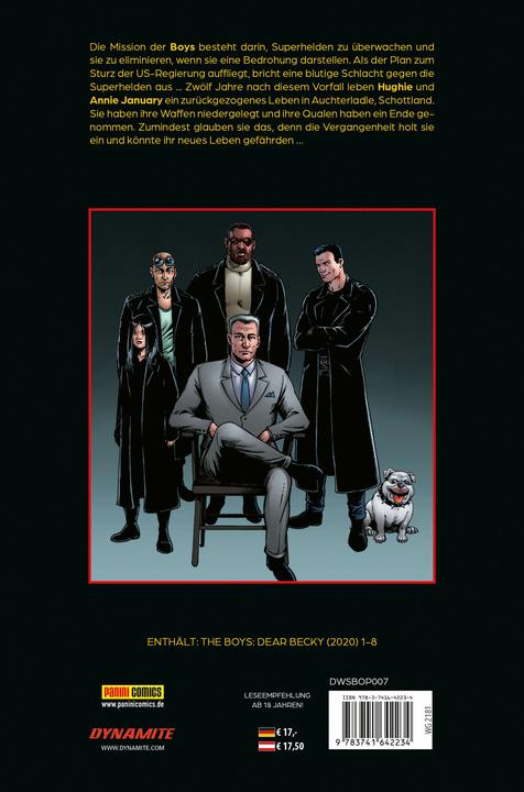 Actual product image Panini The Boys (Pocket Edition) (German, Russ Brown, Garth Ennis, 2025)