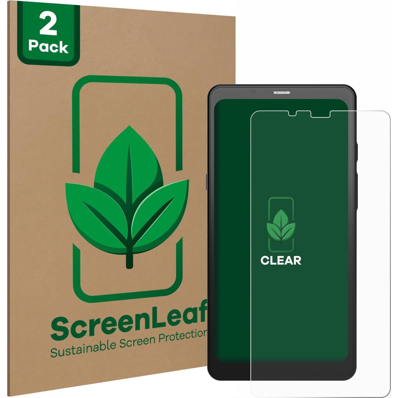 ScreenLeaf Schutzfolie nachhaltiger Displayschutz Displayschutzfolie Folie Klar Transparent, eReader Zubehör, Transparen...
