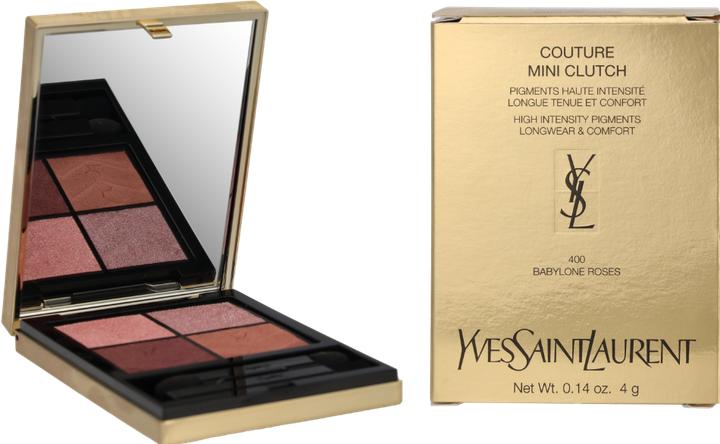 Actual product image Yves Saint Laurent Couture Mini Clutch 400 Babylone Roses (400 Babylone Roses)