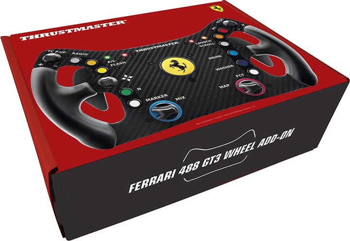 Image du produit Thrustmaster AddOn Thrustm. Volant Ferrari F488 GT3 KON/PC (PC, Xbox Series X, Xbox One S, PS4, PS5)