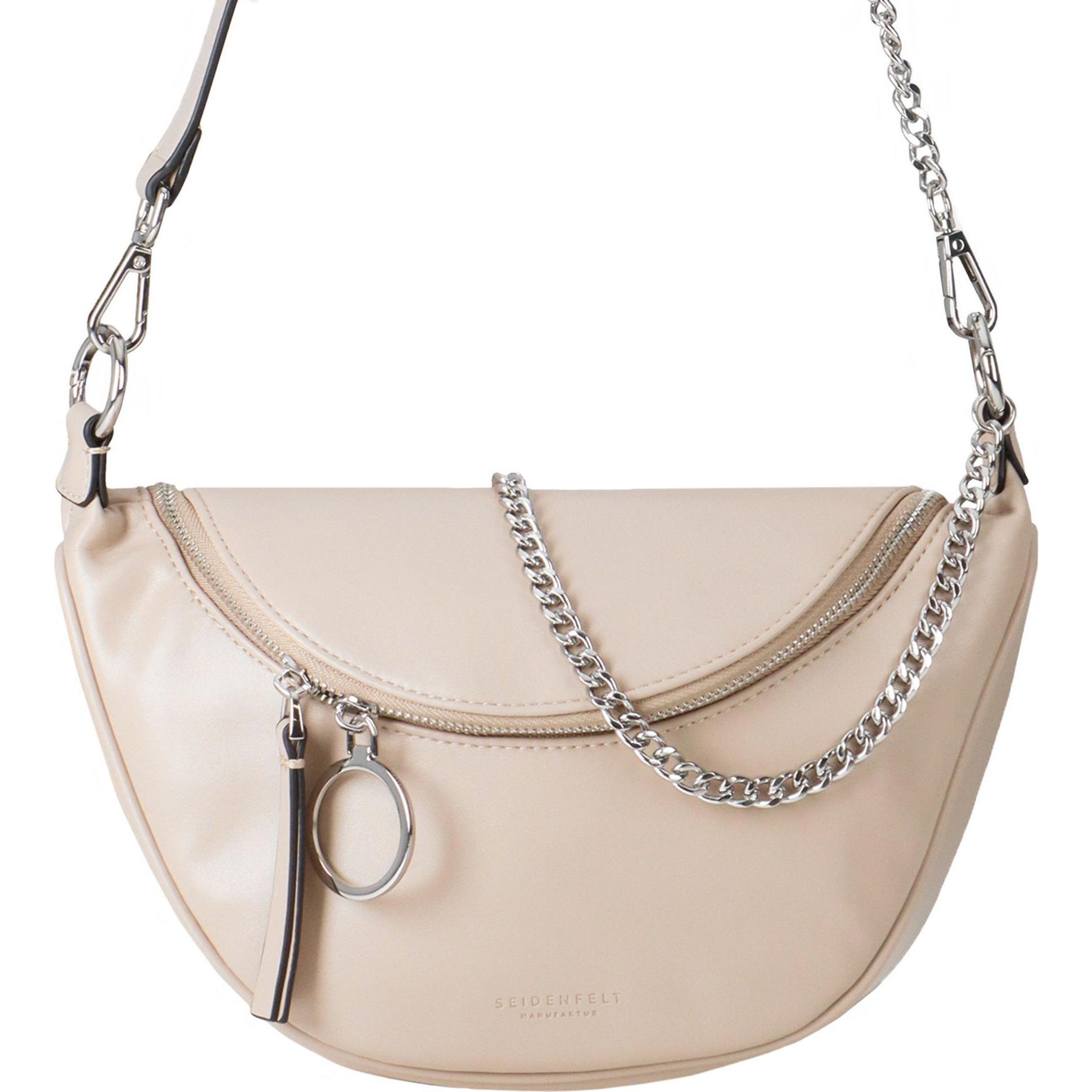 Seidenfelt, Handtasche, Skien Schultertasche 28 cm, Beige