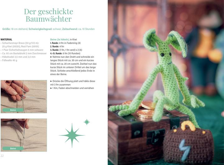Actual product image Pfoser:Magische Tierwesen - Amigurumi h