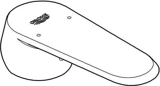 Produktbild Grohe Hebel chr chrom