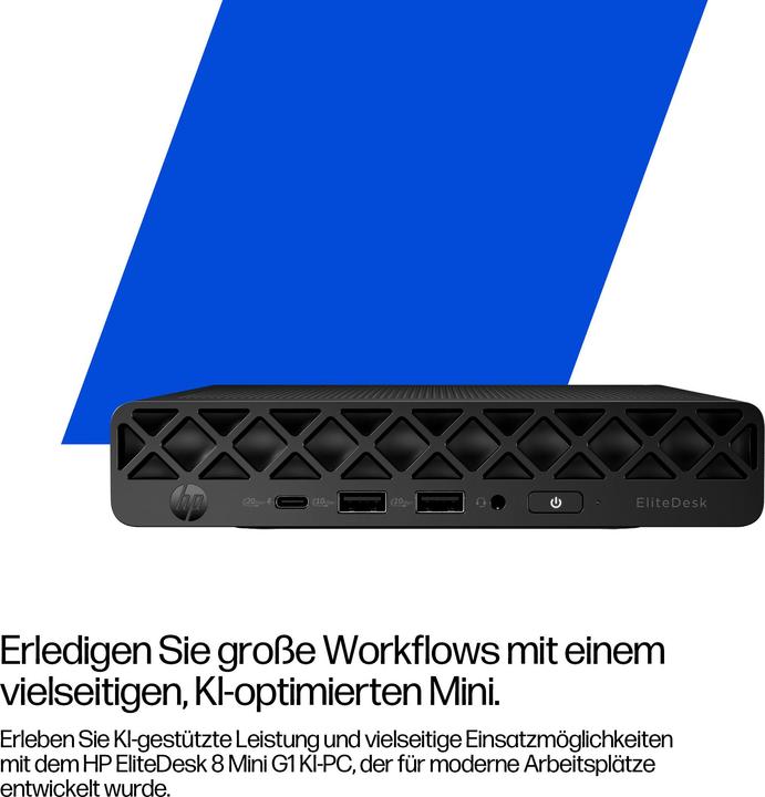 Immagine prodotto HP EliteDesk 8 Mini G1i AI PC (1000 GB, 64 GB)