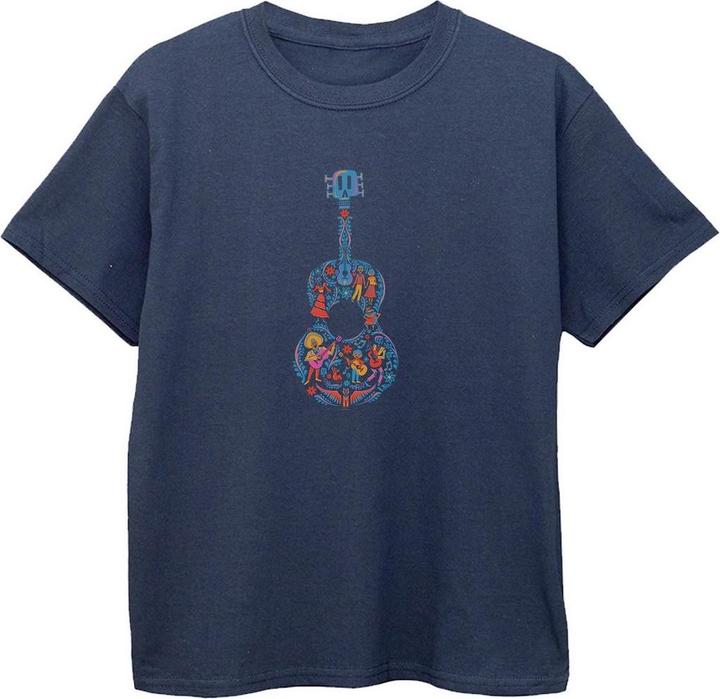 Immagine prodotto La Maison du Coco Maglietta in cotone con chitarra per ragazze (128)