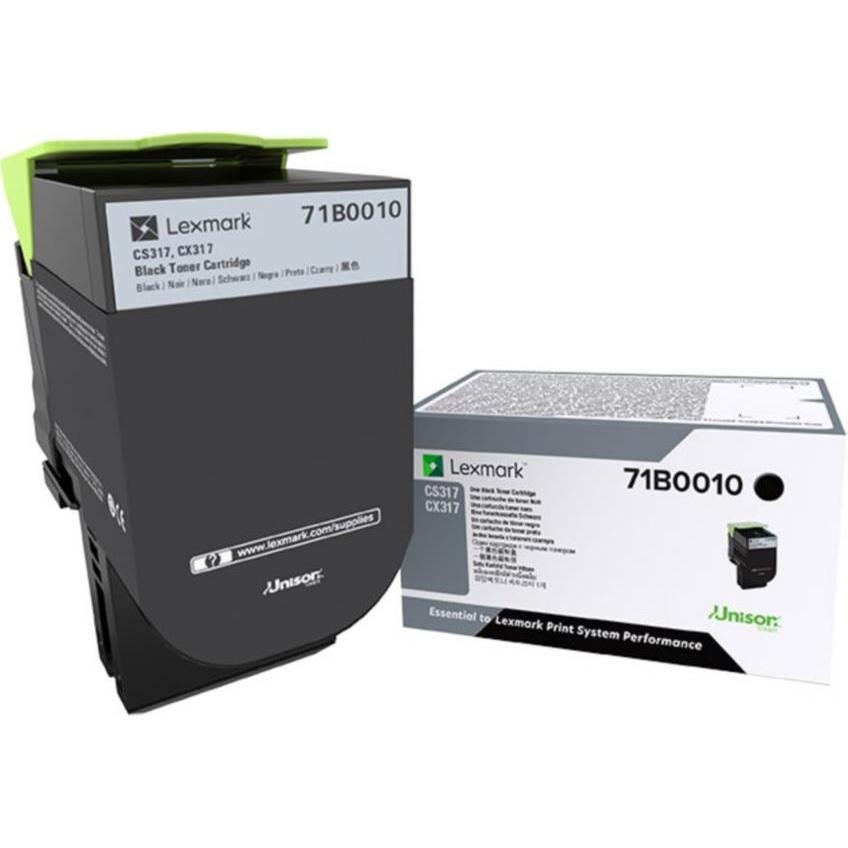 Lexmark, Toner, 71b0010 (BK)