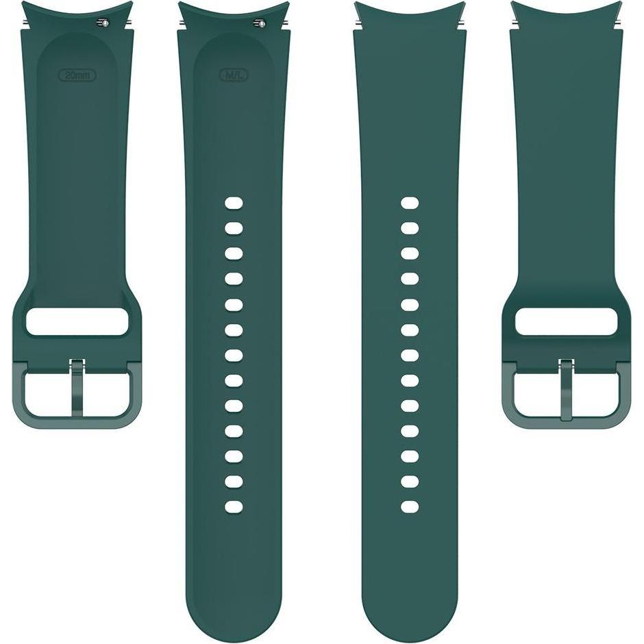 Thumbnail - König Design Silikon Armband 20mm Uhrenarmband für Samsung Galaxy Watch 4 5 Classic Pro Loop (20 mm, Silikon), Uhrenarmb...