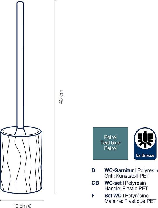 Image du produit Kela Set WC Merida petrol