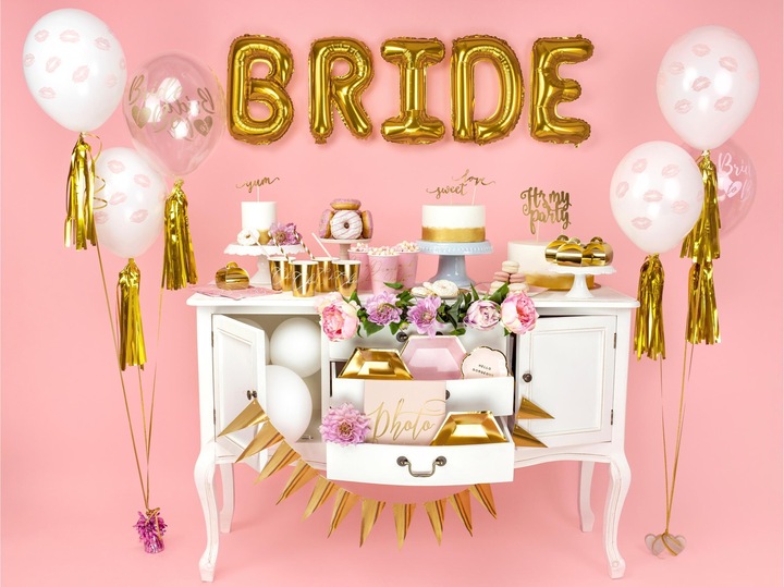 Immagine prodotto Partydeco Cannucce di carta con strisce opache dorate (10 pz.) (10 x)