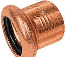 Actual product image Sanha socket 18 mm - Cu press. M og V bakker (Press connection)