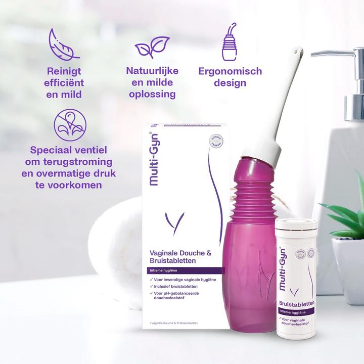 Produktbild Multi-Gyn Vaginaldusche mit Brausetabletten (Intimdusche)