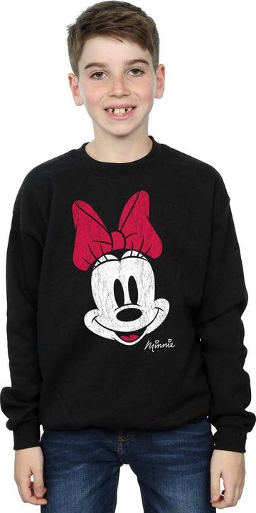 Produktbild Disney Minnie Mouse Distressed Face Sweatshirt Jungen (116)