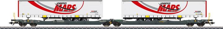 Märklin 47472 H0 Glenk-Taschenwagen Sdggmrss MFD (Spur VI)