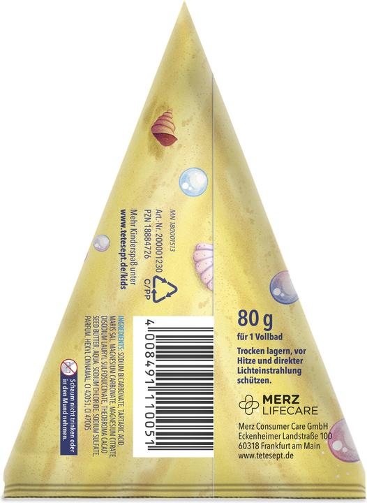 Actual product image Tetesept Kids bubble bath bubble whale (Bath salts)