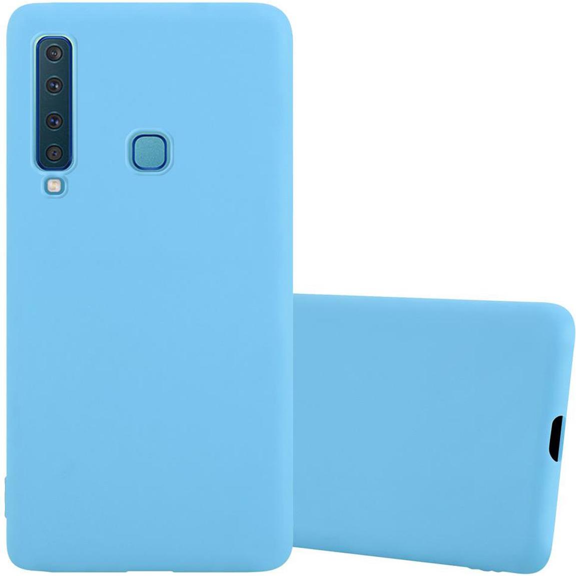 Cadorabo TPU Candy Cover (Samsung Galaxy A9 (2018)), Smartphone Hülle, Blau