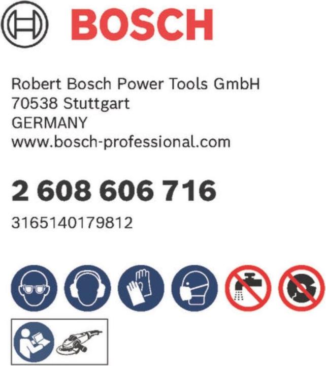 Produktbild Bosch Professional Zubehör Fächerschleifscheibe X551 Expert for Metal, gewinkelt, 125 mm, 40 (40)