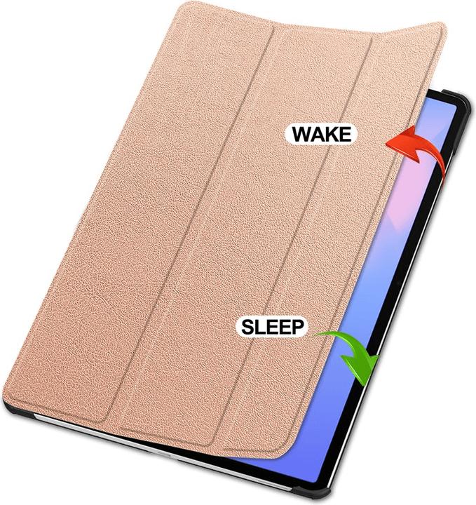 Image du produit Cover-Discount Galaxy Tab S10 FE+ Plus - Tri-fold Smart Leder Case (Samsung Galaxy Tab S10 FE+)