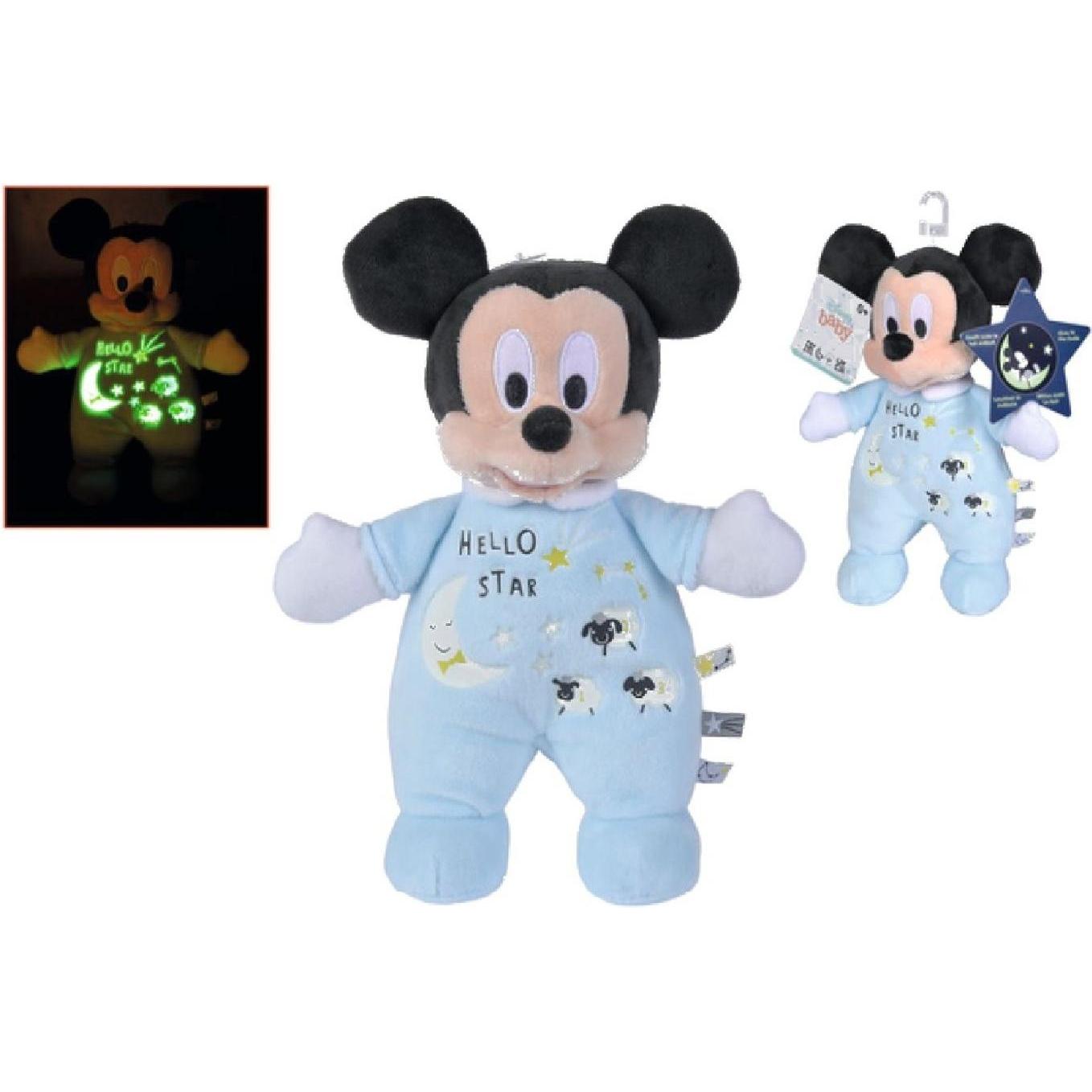 Thumbnail - Simba Disney Mickey GID Starry Night, 25cm (25 cm)