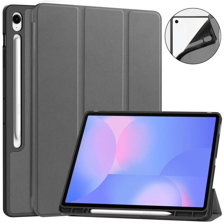 Cover-Discount Galaxy Tab S10 FE+ Plus - Smart Cover Hülle mit Pencil Halter (Samsung Galaxy Tab S10 FE+)