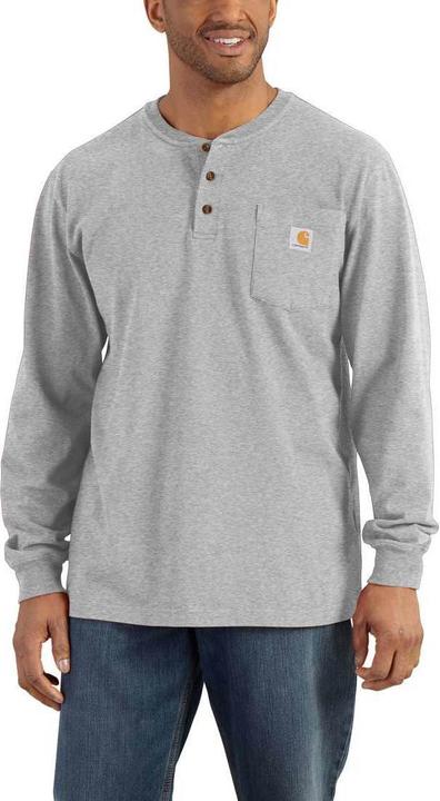 Produktbild Carhartt Heather Grey Langarm-T-Shirt (S)