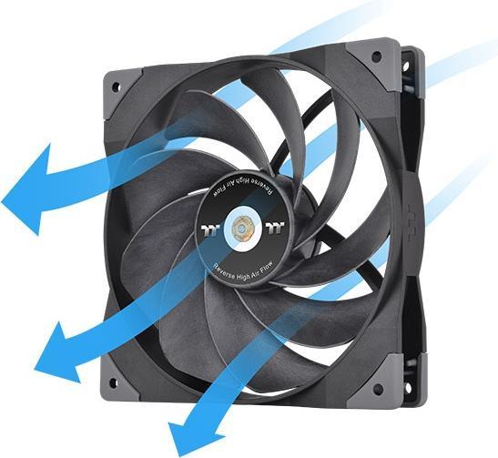Produktbild Thermaltake TT SWAFAN GT14 PC Cooling Fan TT Premium Edition 1er bk (140 mm, 1x)