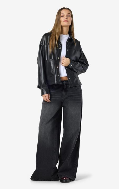 Actual product image Noisy May Kunstleder Jacke (XS)