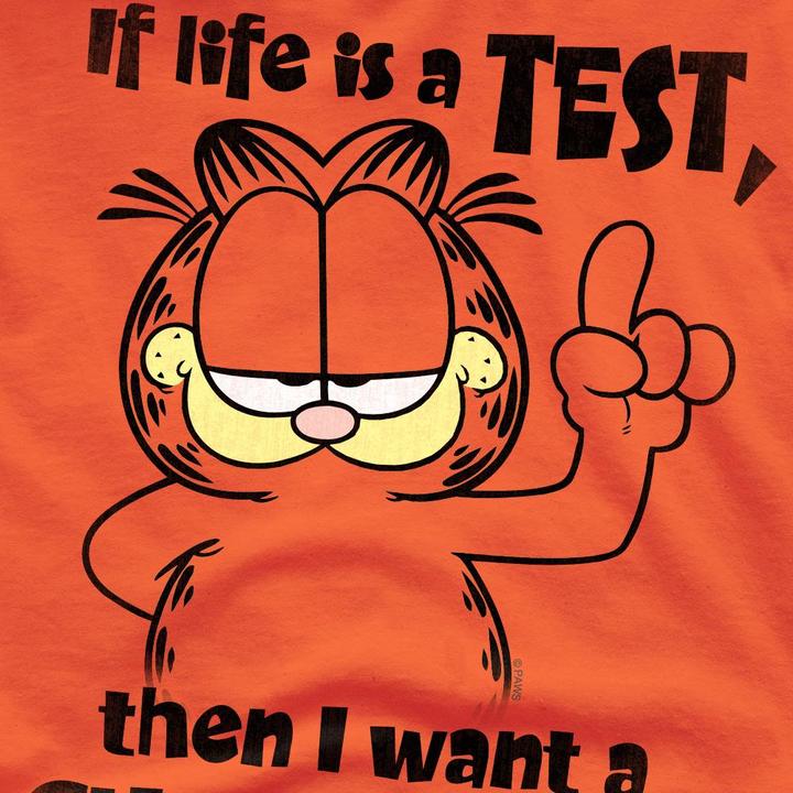 Produktbild Garfield Cheat Sheet TShirt (3XL)