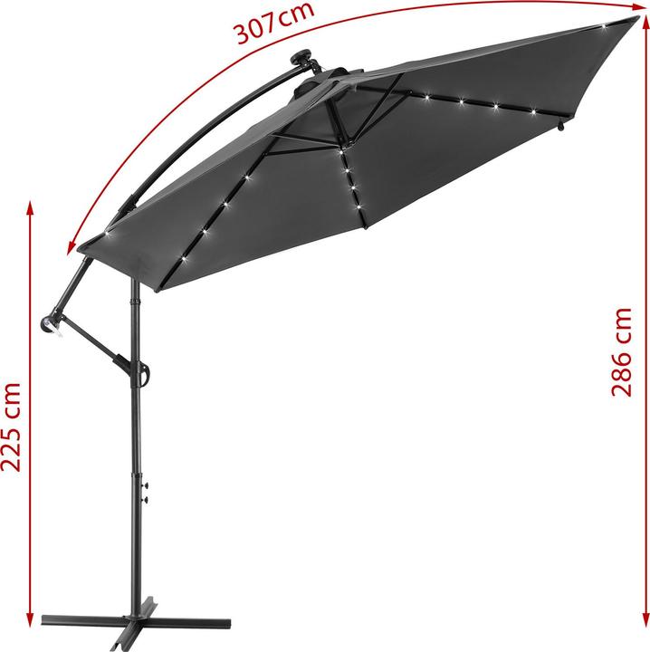 Produktbild Kingsleeve Sonnenschirm (3.07 m)