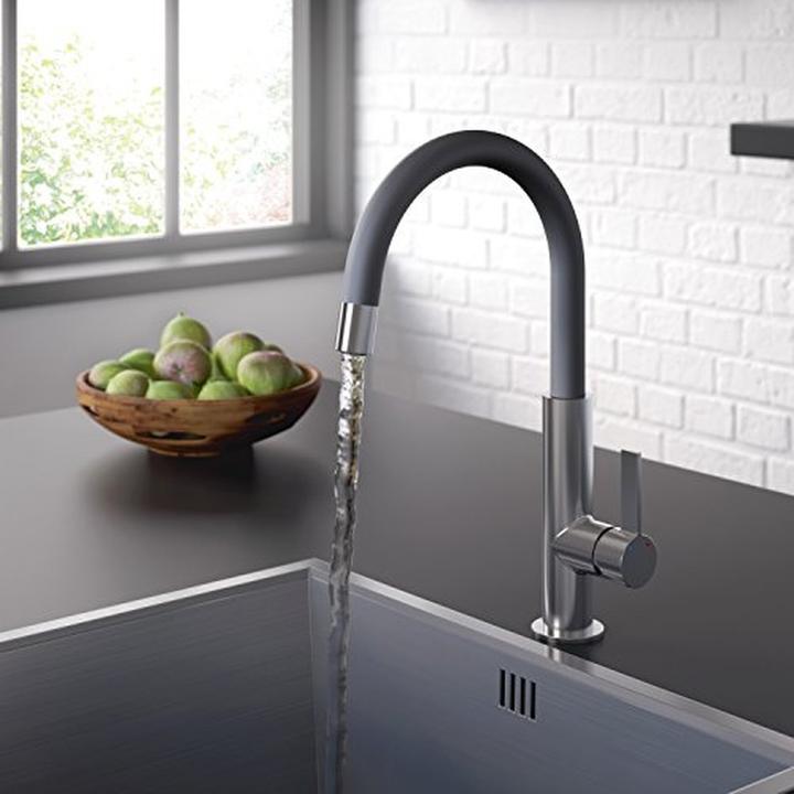 Image du produit Bristan Robinet de cuisine avec bec pivotant, finition moderne