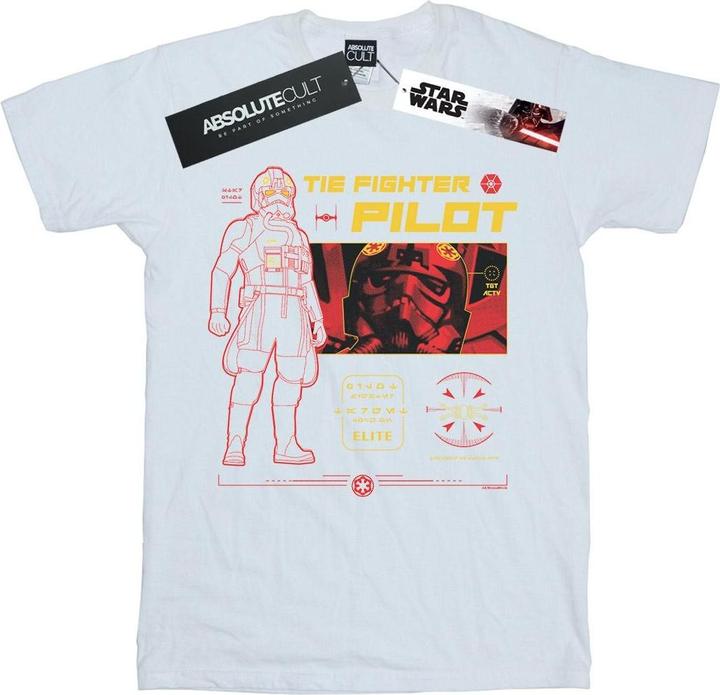 Actual product image Star Wars Mens Tie Fighter Pilot T-Shirt (3XL)