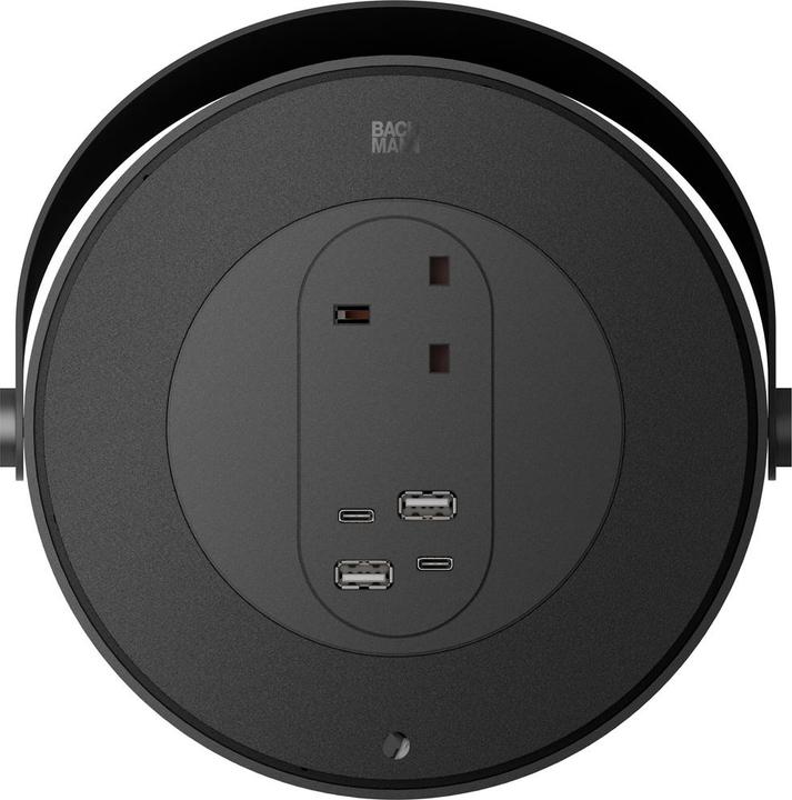 Actual product image Bachmann MOV:E 1xUK 2xUSB A/C (5 x, BS 1363, 1.50 m)