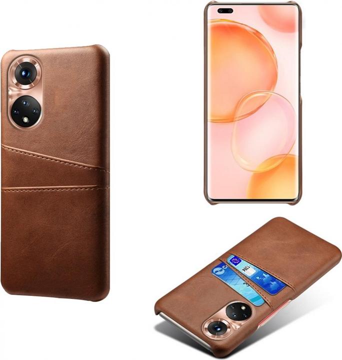 Produktbild Screenguard Honor 50 Pro CardCaddy Leder Backcase mit Kartenfächern (Honor 50 Pro)