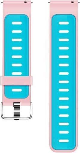 Produktbild Beline pasek Watch 20mm Double Color Silicone różowo-niebieski pink/blue box