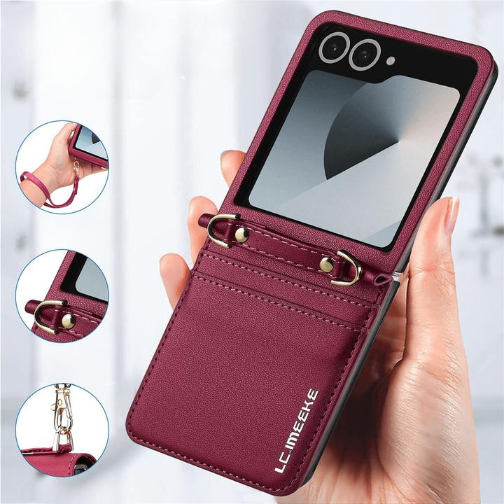 Immagine prodotto LC.Imeeke L1 Series Leder Etui Hülle (Samsung Galaxy Z Flip7)