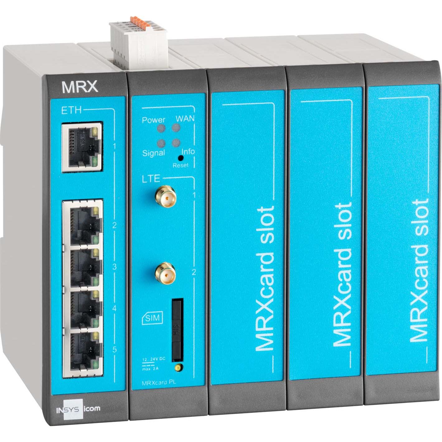 Insys icom MRX MRX5 LTE, Router, Blau