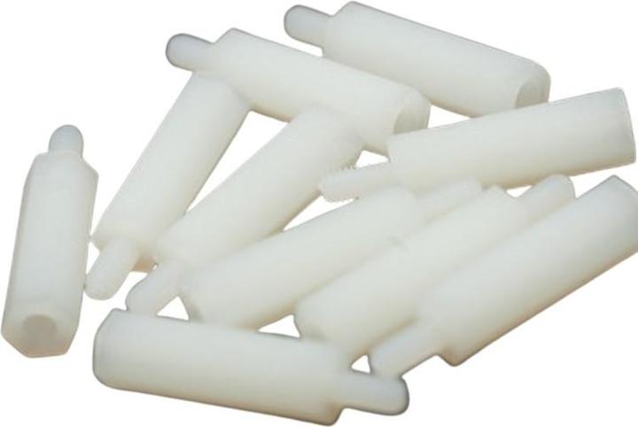 Immagine prodotto DFRobot Set di bulloni distanziatori in nylon M3x20mm 10 pezzi