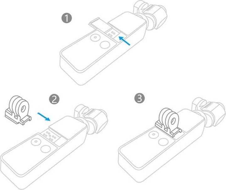 Immagine prodotto Pgytech Osmo Pocket Data Port a supporto universale (DJI Osmo Pocket)