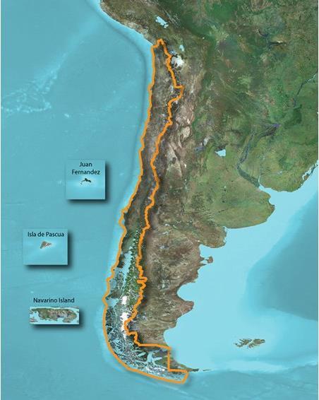 Produktbild Garmin TOPO Deluxe Chile microSD/SD