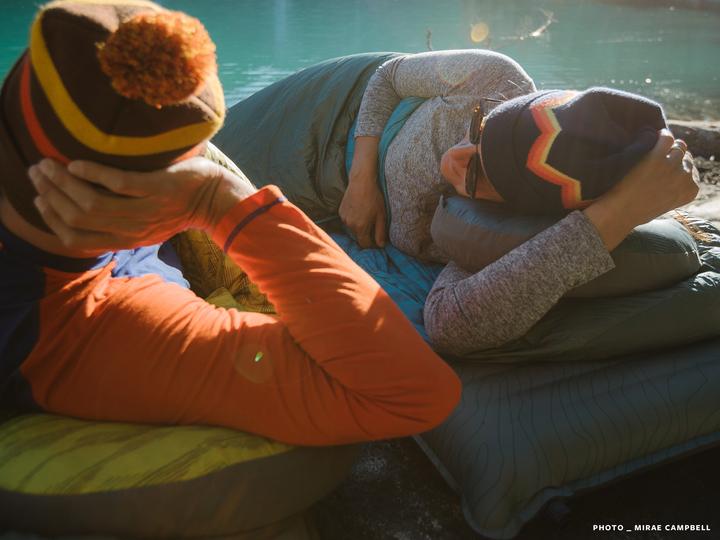 Immagine prodotto Therm-a-Rest Airhead Lrg Navy Print (Cuscino per testa e collo)