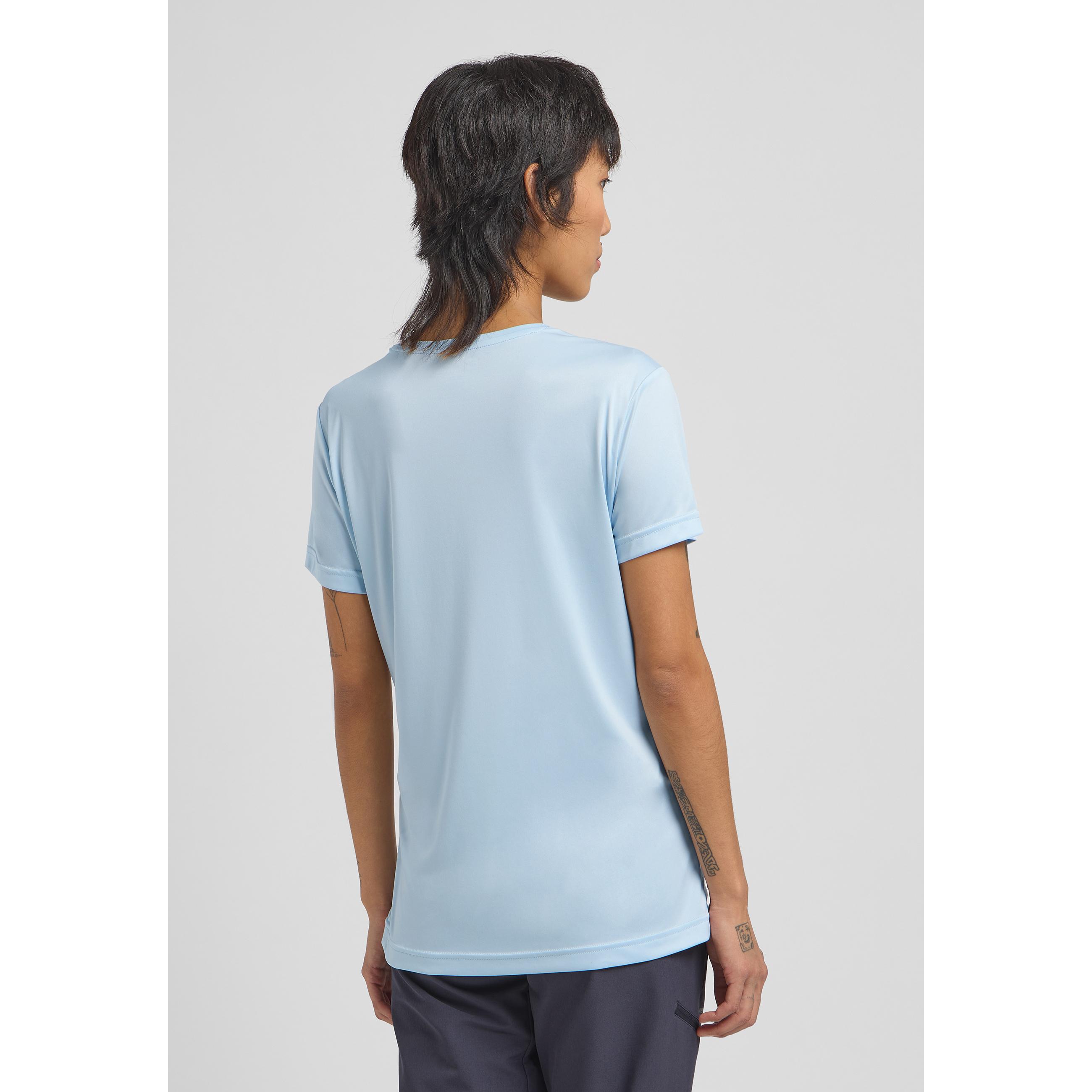 Thumbnail - Jack Wolfskin, Damen, Sportshirt, Peak Graphic T W (L), Blau, L
